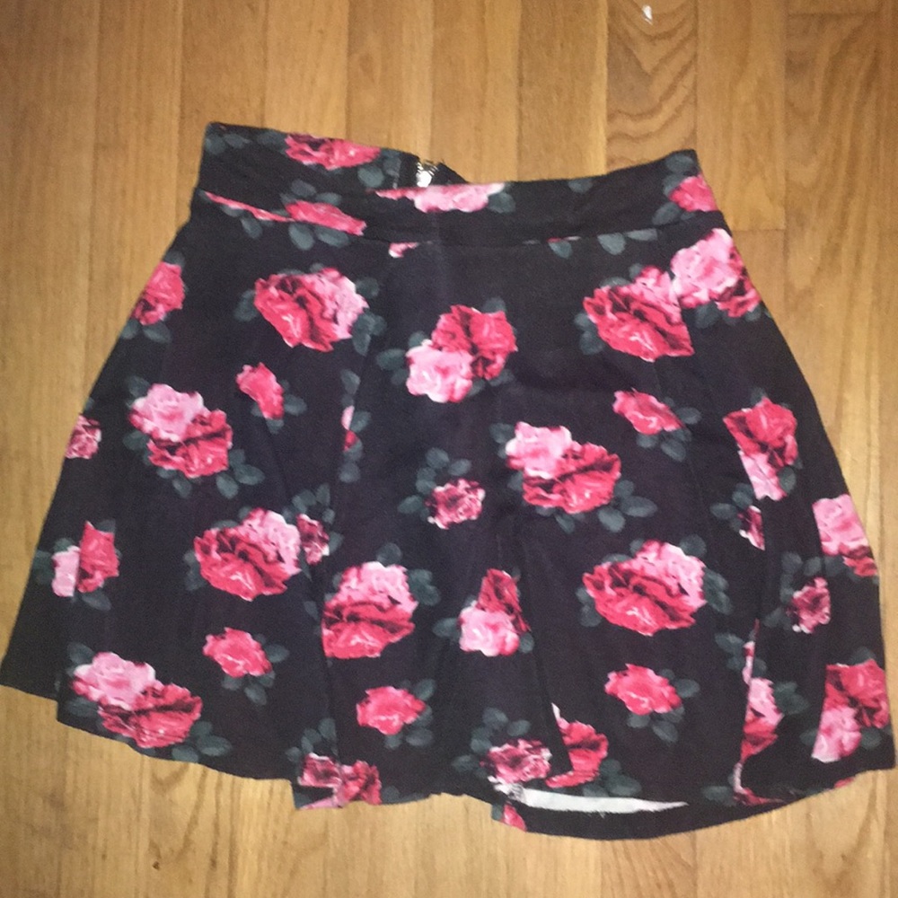 Floral skater shirt